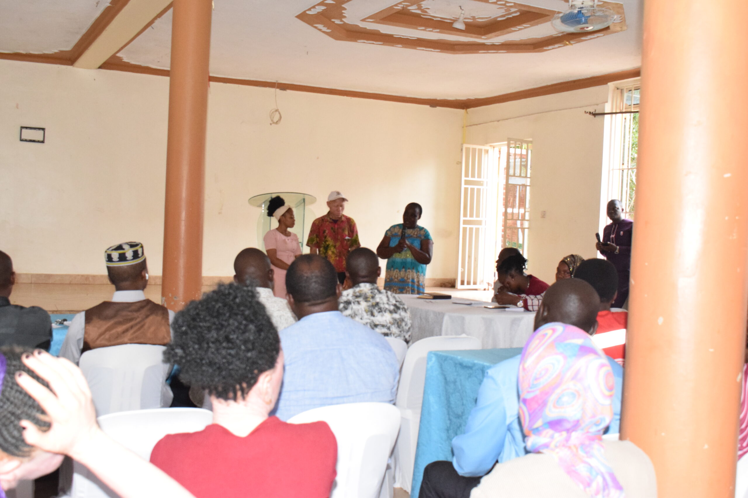 Chairperson , on behalf of Kaliro Focus of Women with Disabilities Association thanking WAA for the invitation and for working with persons with albinism in Kaliro district