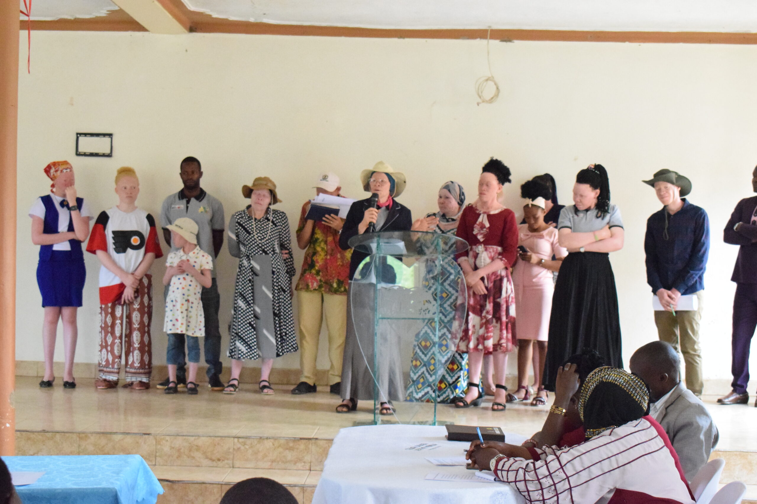 Program Coordinator-WAA thanking all participants for honouring the WAA IAAD Celebrations 2026 and supporting inclusion of persons with albinism